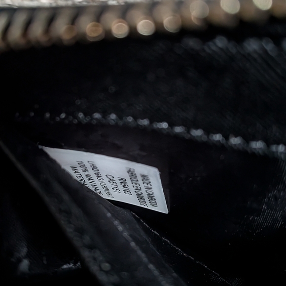 NWT Karl Lagerfeld Paris Black Bow Long Zipper Wallet Women's - Picture 5 of 7